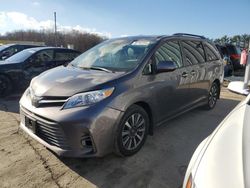 Vehiculos salvage en venta de Copart Windsor, NJ: 2018 Toyota Sienna XLE