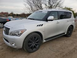 Salvage cars for sale at Baltimore, MD auction: 2012 Infiniti QX56