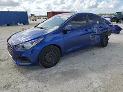 Salvage cars for sale at Arcadia, FL auction: 2020 Hyundai Accent SE