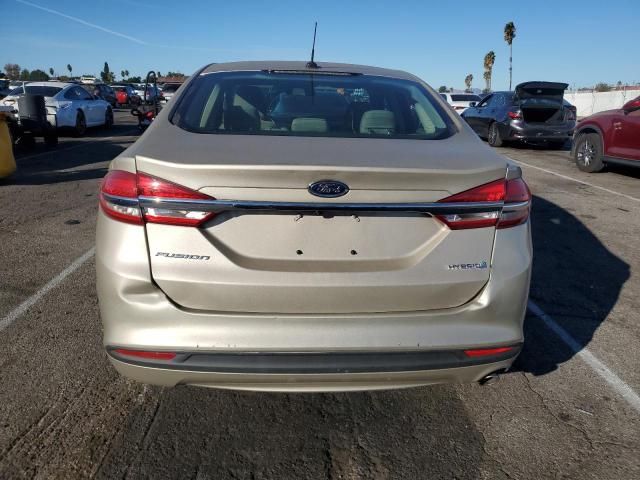 2018 Ford Fusion S Hybrid