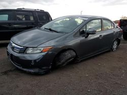 Honda salvage cars for sale: 2012 Honda Civic Hybrid