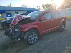 Salvage cars for sale at Wichita, KS auction: 2018 Dodge Journey GT