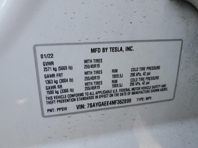 2022 Tesla Model Y