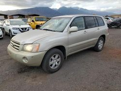 Toyota Highlander Limited Vehiculos salvage en venta: 2002 Toyota Highlander Limited