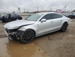 Salvage cars for sale at Chicago Heights, IL auction: 2013 Audi A7 Premium Plus