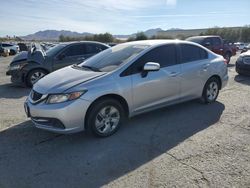 Honda salvage cars for sale: 2015 Honda Civic LX