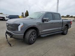 Salvage cars for sale at Hayward, CA auction: 2023 Ford F150 Lightning PRO