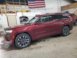 Jeep salvage cars for sale: 2021 Jeep Grand Cherokee L Overland