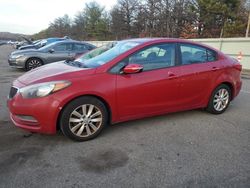 KIA salvage cars for sale: 2015 KIA Forte LX