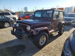 2001 Jeep Wrangler / TJ Sahara en venta en Bridgeton, MO