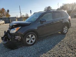 Vehiculos salvage en venta de Copart Mebane, NC: 2015 Subaru Forester 2.5I Limited