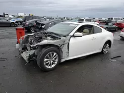 Salvage cars for sale at Martinez, CA auction: 2011 Infiniti G37 Base