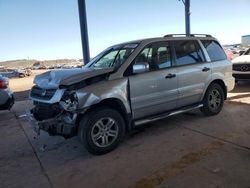 Honda salvage cars for sale: 2004 Honda Pilot EXL