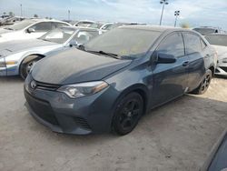 Salvage cars for sale at Riverview, FL auction: 2016 Toyota Corolla L