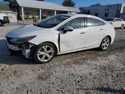 Chevrolet salvage cars for sale: 2017 Chevrolet Cruze Premier