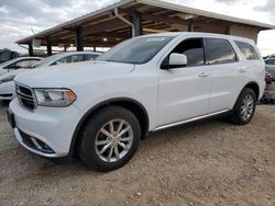 Salvage cars for sale at Tanner, AL auction: 2017 Dodge Durango SXT