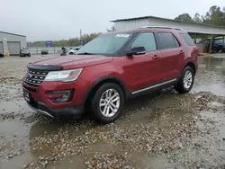 Salvage cars for sale at Memphis, TN auction: 2016 Ford Explorer XLT