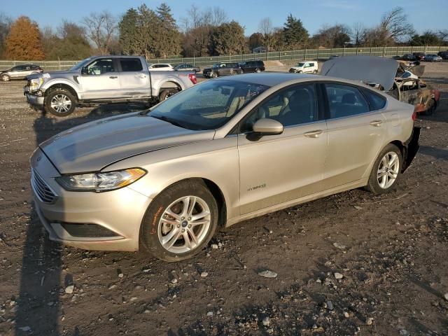 2018 Ford Fusion SE Hybrid