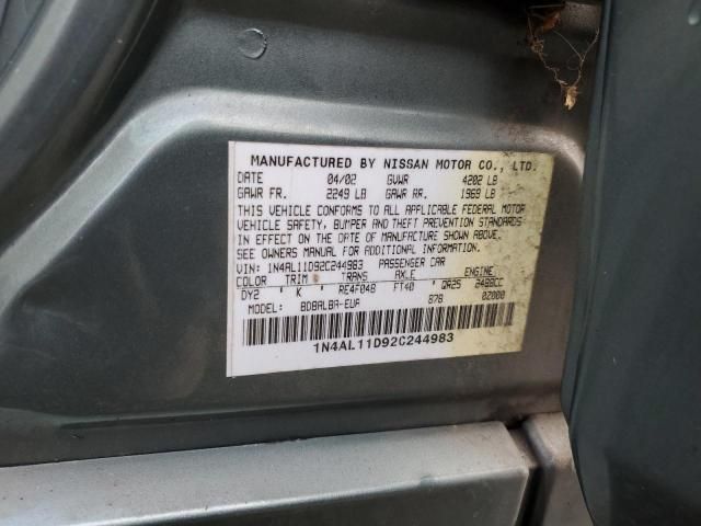 2002 Nissan Altima Base