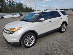 Salvage cars for sale at Riverview, FL auction: 2011 Ford Explorer Limited