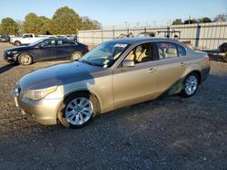 Salvage cars for sale at Mocksville, NC auction: 2004 BMW 545 I