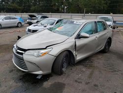 Salvage cars for sale at Eight Mile, AL auction: 2016 Toyota Camry LE