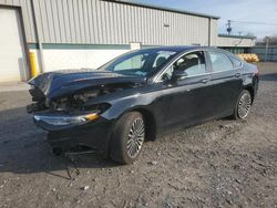 2018 Ford Fusion TITANIUM/PLATINUM en venta en Leroy, NY