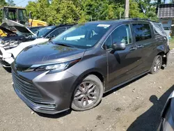 Toyota salvage cars for sale: 2022 Toyota Sienna XLE