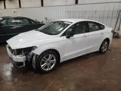 Salvage cars for sale from Copart Lansing, MI: 2018 Ford Fusion SE