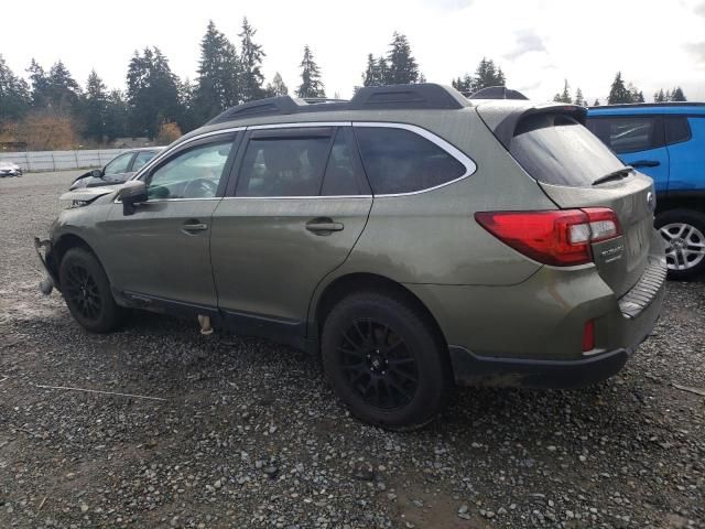 2016 Subaru Outback 2.5I Limited