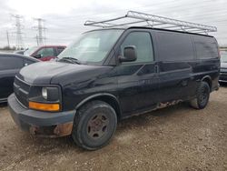 Salvage cars for sale from Copart Chicago: 2005 Chevrolet Express G1500