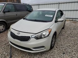 Salvage cars for sale at Kansas City, KS auction: 2015 KIA Forte LX