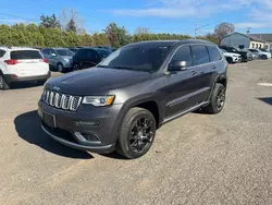 Jeep Vehiculos salvage en venta: 2017 Jeep Grand Cherokee Summit