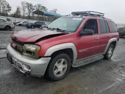 Salvage cars for sale at Spartanburg, SC auction: 2004 Chevrolet Trailblazer LS