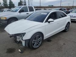 Salvage cars for sale at Rancho Cucamonga, CA auction: 2018 Audi A3 Premium