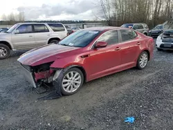 KIA salvage cars for sale: 2015 KIA Optima LX