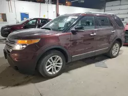 Salvage cars for sale at Blaine, MN auction: 2012 Ford Explorer XLT