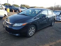 Honda Civic lx salvage cars for sale: 2012 Honda Civic LX