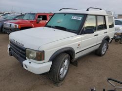 Carros con título limpio a la venta en subasta: 2003 Land Rover Discovery II SE