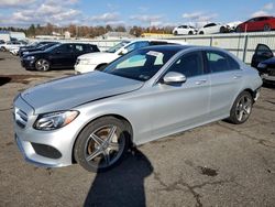 Salvage cars for sale at Pennsburg, PA auction: 2015 Mercedes-Benz C 300 4matic