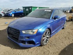 Audi s3 salvage cars for sale: 2016 Audi S3 Premium Plus