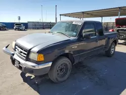 Salvage cars for sale from Copart Anthony, TX: 2001 Ford Ranger Super Cab