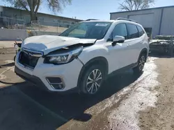 Subaru Vehiculos salvage en venta: 2020 Subaru Forester Limited