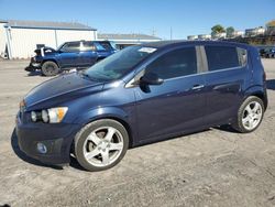 Chevrolet salvage cars for sale: 2016 Chevrolet Sonic LTZ