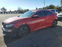 Salvage cars for sale at San Martin, CA auction: 2017 Honda Civic EX