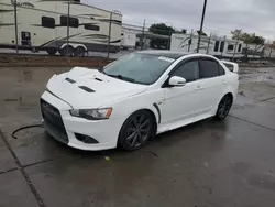 Salvage cars for sale at Sacramento, CA auction: 2015 Mitsubishi Lancer Ralliart