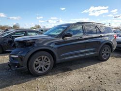 Salvage cars for sale at Hillsborough, NJ auction: 2022 Ford Explorer XLT