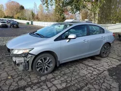 Salvage cars for sale at Portland, OR auction: 2013 Honda Civic EX