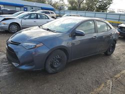 Salvage cars for sale from Copart Wichita, KS: 2019 Toyota Corolla L