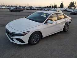 Vehiculos salvage en venta de Copart Rancho Cucamonga, CA: 2024 Hyundai Elantra Blue